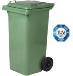 ICS Kuka 240l zöld Olasz kerekes háztartási szemetes CE