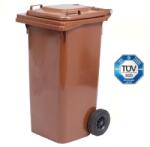 ICS Kuka 120l barna Olasz kerekes háztartási szemetes CE