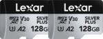Lexar Silver Plus microSDXC 128GB UHS-I/U3/A2/4K 2-Pack (LMSSIPL128G-B2ANG)