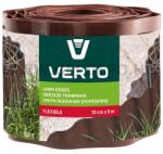 VERTO ágyásszegély 10cm x 9m barna (15G513)