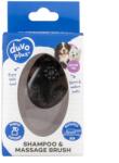  Duvoplus Perie Pentru Samponare Si Masaj, Silicon, 11.5x7.5x6cm - megapet