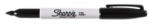 Sharpie Alkoholos marker, 1 mm, kúpos, 'Fine Point', fekete (SR810980) (SR810980)