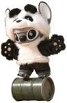 MINISO Figurina de plus MINISO, seria Disney Vinyl Toy: Stitch GenZ Street Style Panda Version (Limited Edition) (2026517310102)