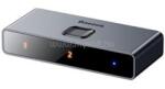 BASEUS Matrix 2-in-1 kétirányú HDMI elosztó (szürke) (CAHUB-BC0G) (CAHUB-BC0G)