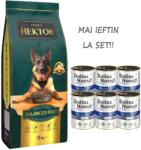 Hektor BALANCED Adult 15kg+ Dolina Noteci Premium Cod cu broccoli 6x400g