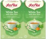 YOGI TEA 2x Bio fehér tea készlet aloe verával, 17 tasak, 30.6 g