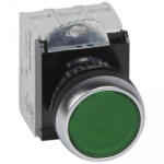 Legrand Osmoz süllyesztett nyomógomb 24V~/= Z+Ny-zöld - 23752 (23752)