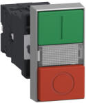 Schneider Electric Easy Harmony XA2 - XA2EW7L3741M5 - Nyomógomb, Ø22 1NO+1NC (XA2EW7L3741M5)