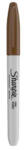 Sharpie Alkoholos marker, 1 mm, kúpos, 'Fine Point', barna (SR0811040) (SR0811040)