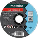 Metabo Novorapid vágókorong 115x1, 0x22, 23 Inox (616909000) - megatool