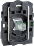 Schneider Electric Harmony XB5 - ZB5AW0M11 - műanyag jelzőlámpa és érintkező blokk rögzítő aljzattal, LED - es, 1NO, 230VAC, fehér (ZB5AW0M11)