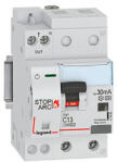 Legrand 415966 DX3 Stop Arc Íveszárlat érzékelő kombinált áram-védőkapcsoló C13 10000A alsó betáp BIC (415966)