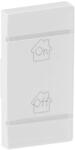Legrand MyHome -Valena Life általános BE/KI jelölés jobb oldali burkolat, fehér - 755555 (755555)