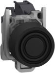 Schneider Electric Harmony XB4 - ATEX DG - XB4BPS21GEX - komplett nyomógomb, Ø22, beépített védősapkás, 1NO, fekete (XB4BPS21GEX)
