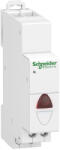 Schneider Electric Acti9 iIL - A9E18330 - jelzőlámpa, egyes, piros, 12 - 48VAC (A9E18330)