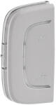 Legrand 755560 MyHome (Valena Allure) BE/KI jelölés bal oldali burkolat, alumínium (755560)
