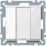 Schneider Electric KNX - MTN617119 - Merten-KNX 1-es nyomógomb , SystemM, polárfehér, fényes (MTN617119)