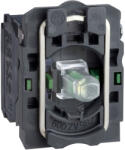 Schneider Electric Harmony XB5 - ZB5AW0B13 - műanyag jelzőlámpa és érintkező blokk rögzítő aljzattal, LED - es, 2NO, 24VAC/DC, fehér (ZB5AW0B13)