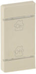 Legrand 755566 MyHome -Valena Life általános BE/KI jelölés bal oldali burkolat, elefántcsont (755566)