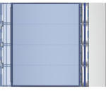 Legrand 352041 4-es nyomógomb előlap, allmetal (352041)