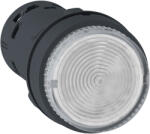 Schneider Electric Harmony XB7 - XB7NW37B1 - világító nyomógomb - LED - visszaálló - 1NO - víztiszta - 24V (XB7NW37B1)