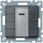 Schneider Electric KNX - MTN627914 - Merten-KNX 4-es IR nyomógomb , SystemM, antracit (MTN627914)