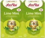 YOGI TEA 2x Bio citrom- és mentatea készlet, 17 tasak, 30.6 g