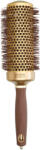 Olivia Garden Expert Blowout Speed Wavy Bristles Brush Gold and Brown 55 mm - szephajshop