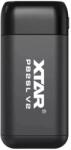 XTAR PB2SL V2 akkumulátor töltő fekete