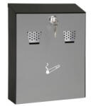 Wedo Fali hamutartó, acél, két nyílással, , szürke/fekete (UW030) (UW030)