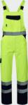 Palltex Pantaloni cu pieptar, reflectorizant, galben, Palltex, marimea L 211927L