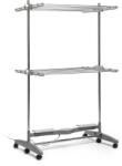 InnovaGoods Uscator electric de rufe InnovaGoods Dryllon 12 bare pliabil cu roti gri (8435527825621)