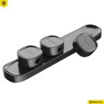 Baseus Peas kábelrendező, mágneses, fekete (ACWDJ-01) (ACWDJ-01)