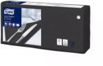 Essity GmbH Tork szalvéta Lunch Advanced 33/2 FEKETE, 200 lap/ csomag,