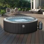 avenli Londra 3 persoane 165x70cm Jakuzzi gonflabil set - negru (17612EU)