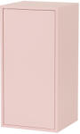 Leziter Boxie - 1 Ajtós Pink Fali Szekrény - 80x40x37 cm