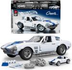 Mattel Brick Shop Mattel Brick Shop, Hot Wheels, Elite Series Corvette Grand Sport, set de constructie, 918 elemente