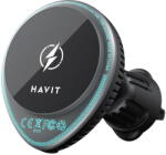 Havit Suport auto telefon Havit W3036, incarcare wireless 15W, universal, negru (KF2343551) - pcone