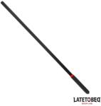 LateToBed BDSM Line Master of Submission PVC Wand 12mm x 50cm Black