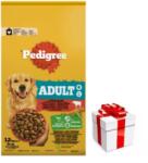 PEDIGREE PEDIGREE® Adult 12 kg marhahússal - teljes értékű szárazeledel felnőtt nagy és közepes méretű kutyáknak + kutya meglepetés ingyenesen