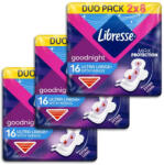 Libresse Ultra Goodnight Large Wings egészségügyi betét (6x8 db)