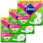 Libresse Regular+ Natural Care szárnyas egészségügyi betét (3x40 db)