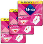 Libresse Ultra+ szárnyas egészségügyi betét (6x10 db)