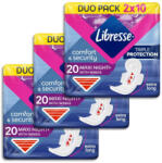 Libresse Maxi Goodnight+ Comfort & Security éjszaki egészségügyi betét (6x10 db)