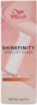 Wella Shinefinity Zero Lift Glaze 60 ml Vopsea fără de amoniac 09/39 Iridescent Gold