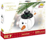 COBI COBI: Karácsonyfadísz hóember építőjáték (20012) (COBI-20012) - jatekshop