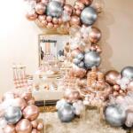 Springos Ps0044 Dekorációs Készlet - Léggömbök 50 Db (ps0044)