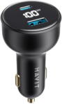 Havit CC100W 1x USB-C + 1x USB-A PD 100W Negru