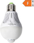  LED izzó PIR szenzorral 7W 4000K 600lm (SW/R-3)