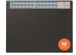 DURABLE Könyökalátét, 650x480 mm, éves naptárral, DURABLE, fekete 722501 (722501)